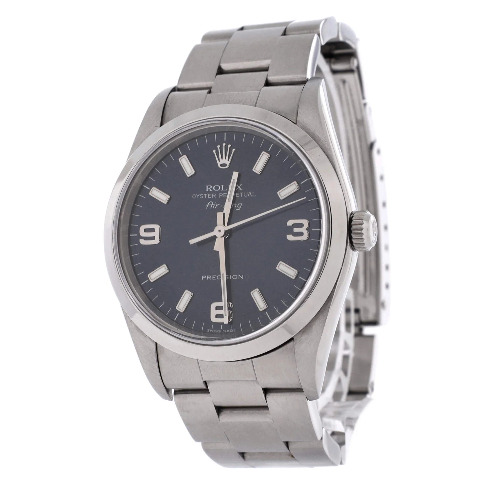 Oyster Perpetual Air King Automatic Watch Stainless Steel 34 - Image 3