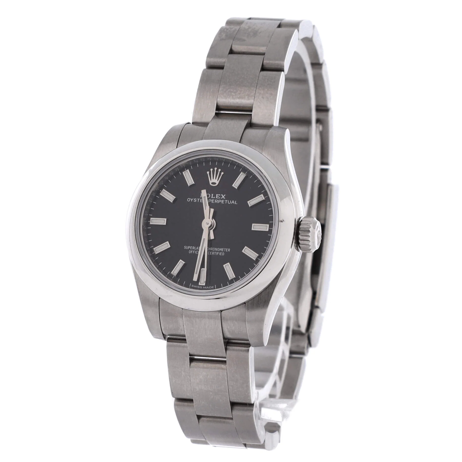 Oyster Perpetual Automatic Watch Stainless Steel 26 - Image 3