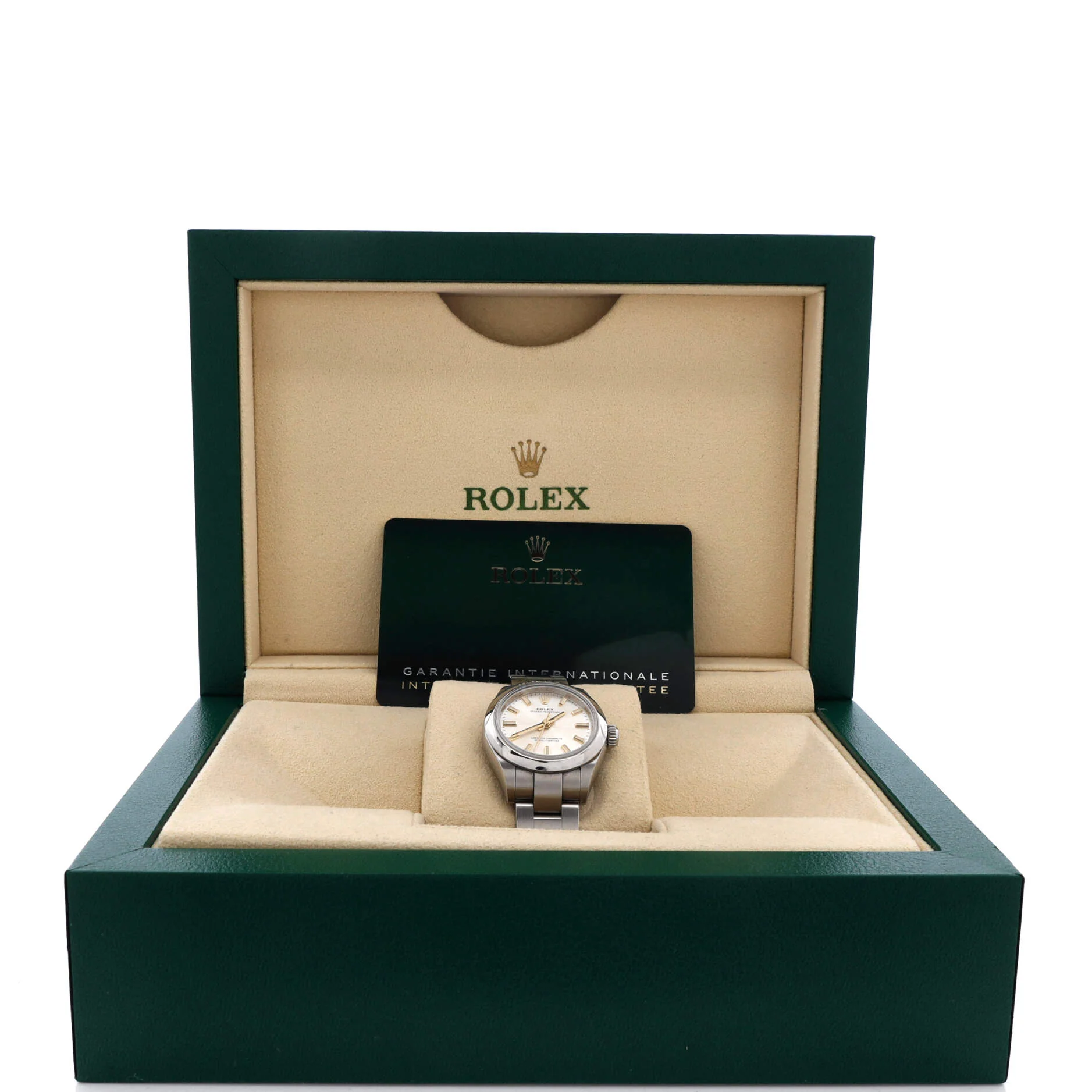 Oyster Perpetual Automatic Watch Stainless Steel 28 - Image 2