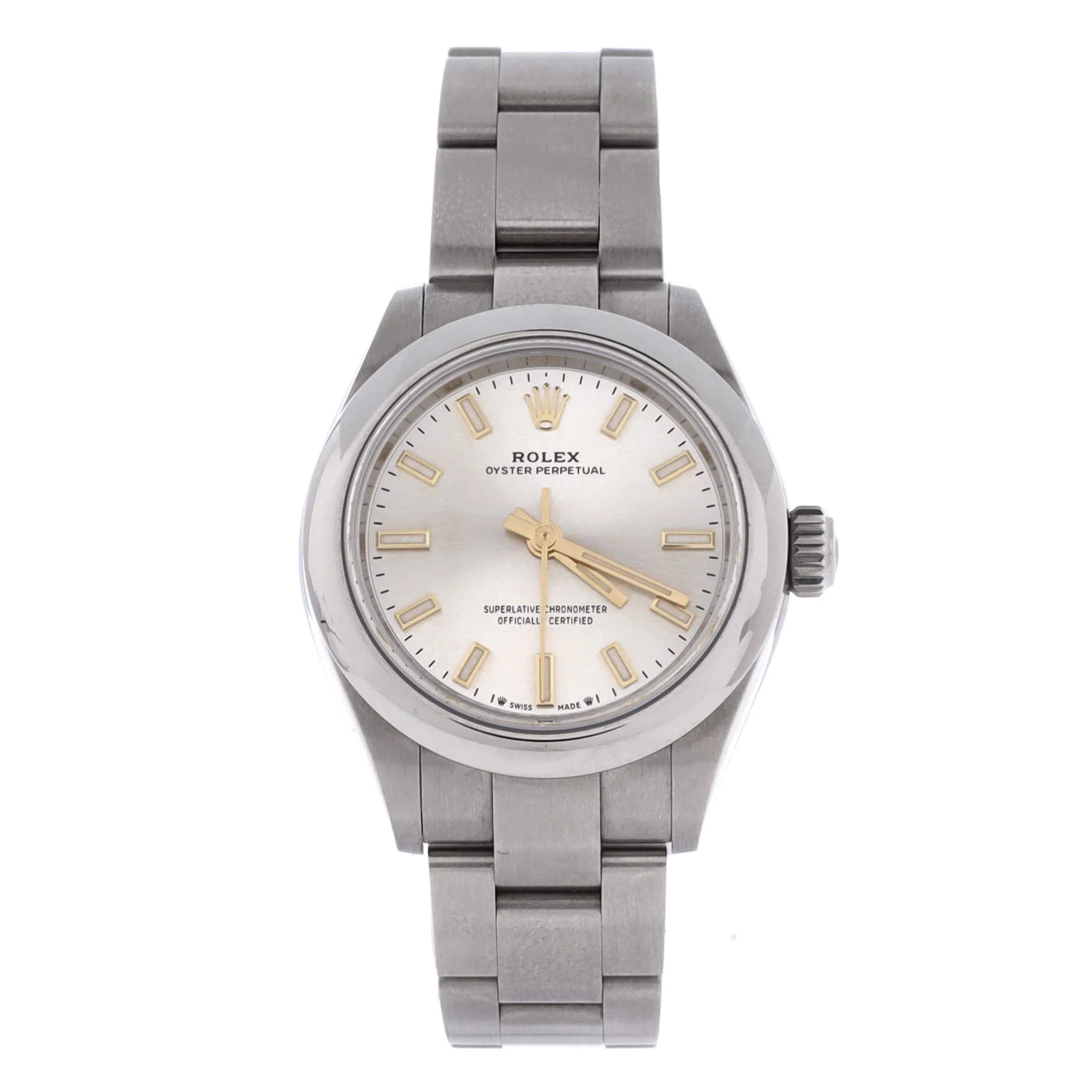 Oyster Perpetual Automatic Watch Stainless Steel 28