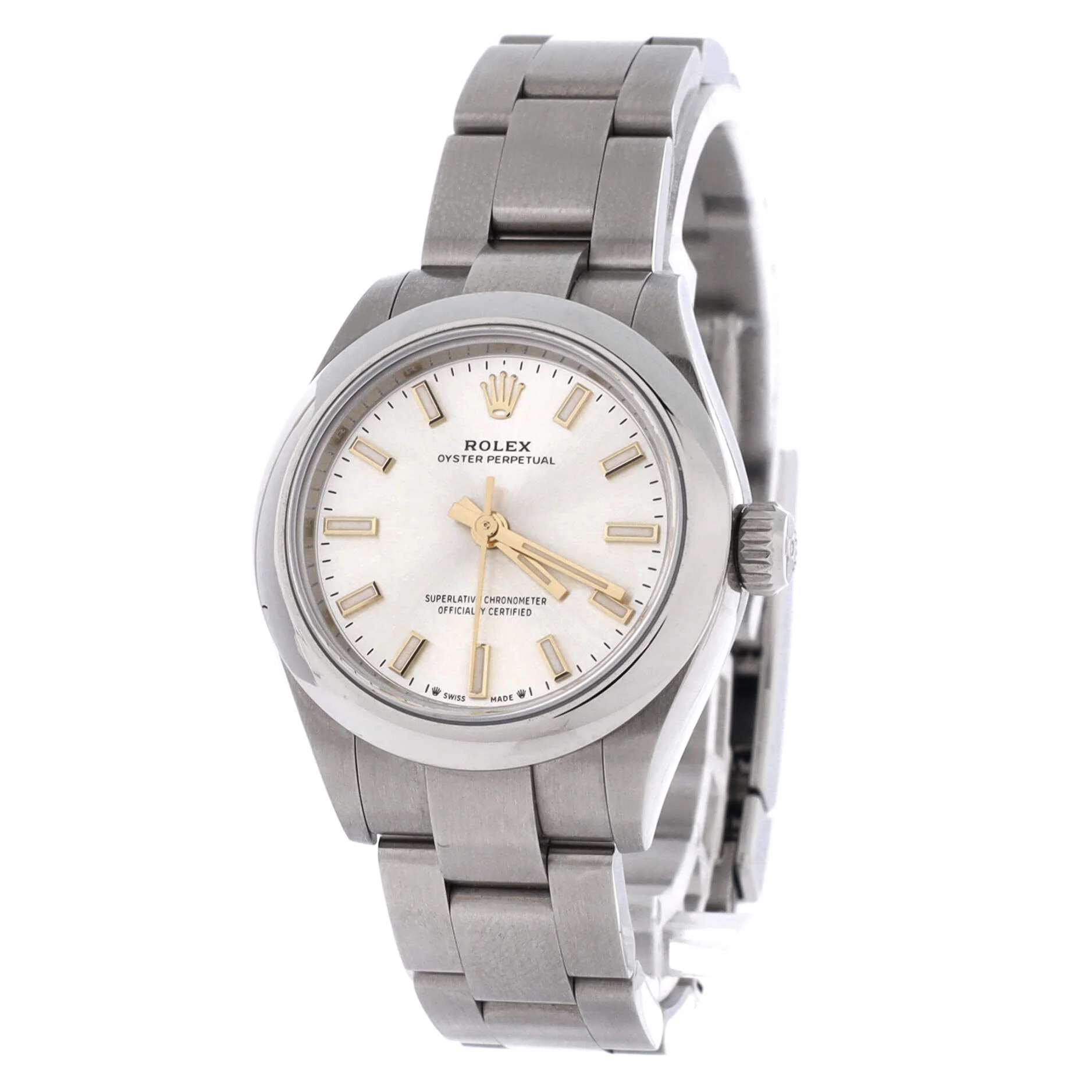 Oyster Perpetual Automatic Watch Stainless Steel 28 - Image 3