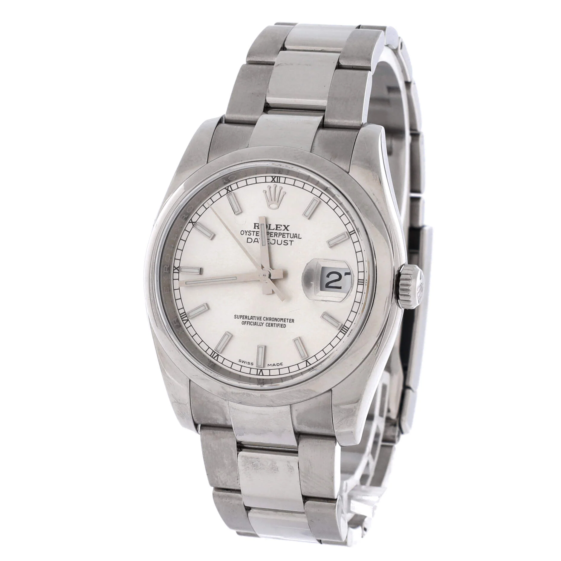 Oyster Perpetual Datejust Automatic Watch Stainless Steel 36 - Image 3