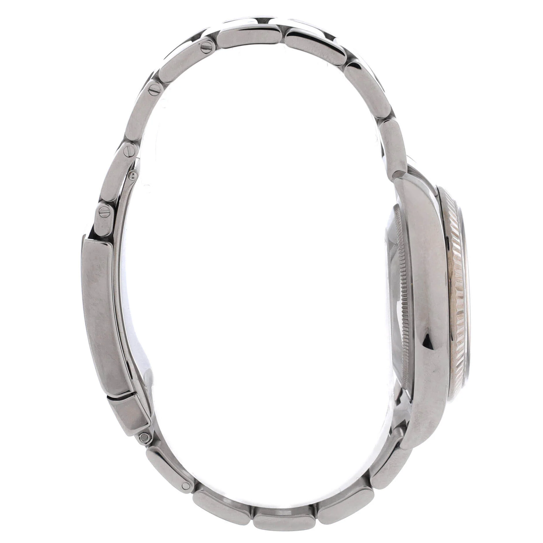 Oyster Perpetual Datejust Automatic Watch Stainless Steel and White Gold 36 - Image 3