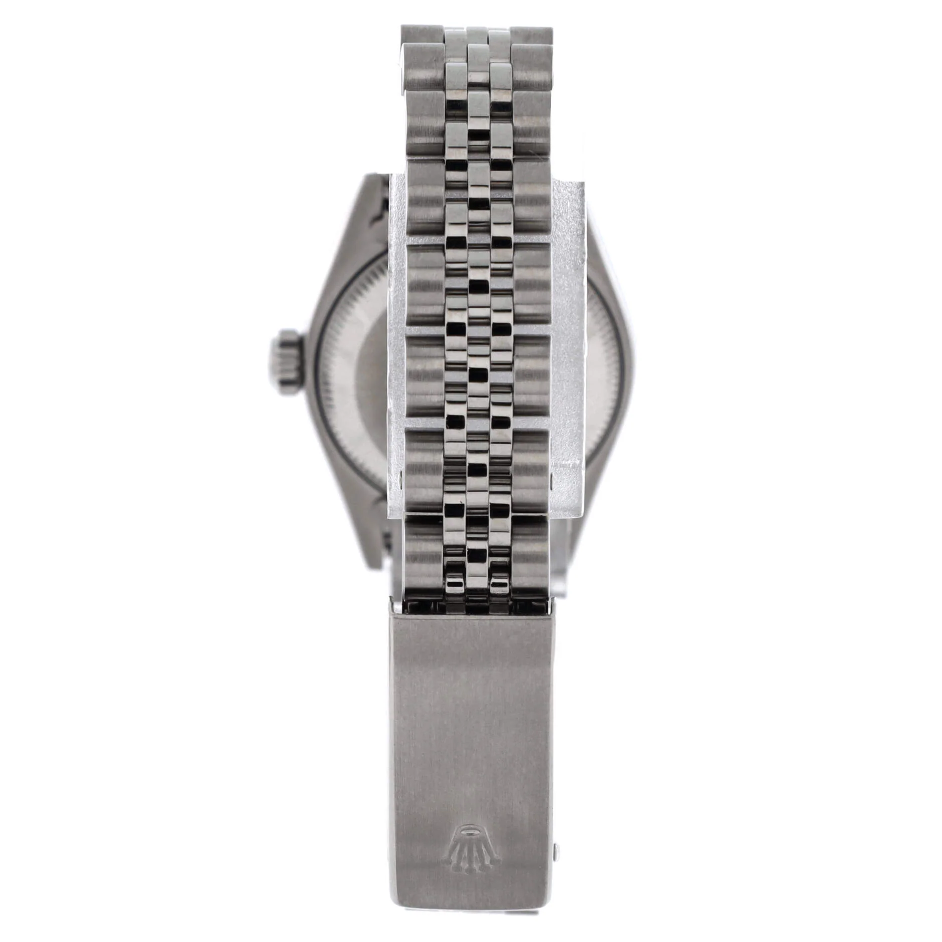 Oyster Perpetual Datejust Automatic Watch Stainless Steel and White Gold with Diamond Markers 26 - Image 4