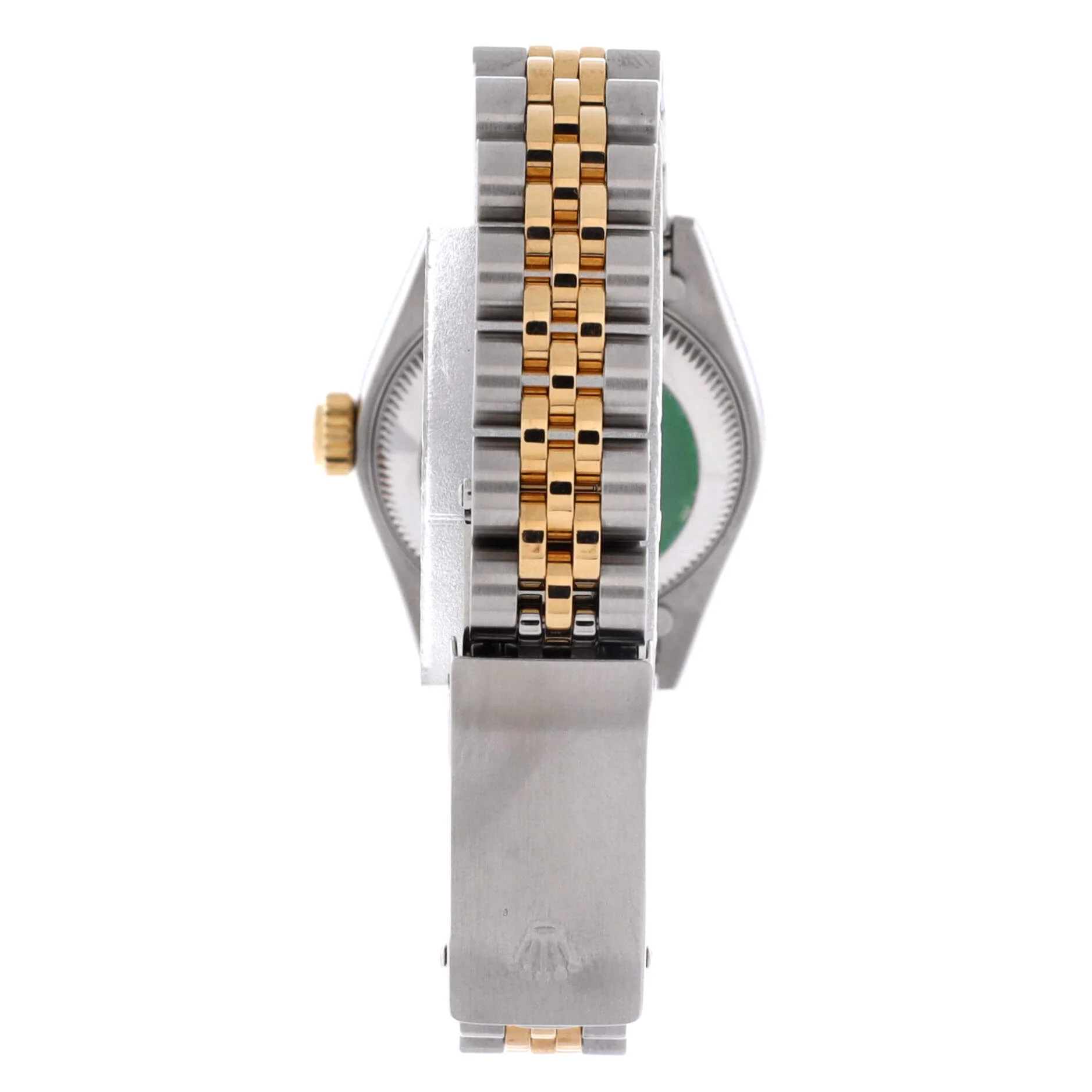 Oyster Perpetual Datejust Automatic Watch Stainless Steel and Yellow Gold 26 - Image 4