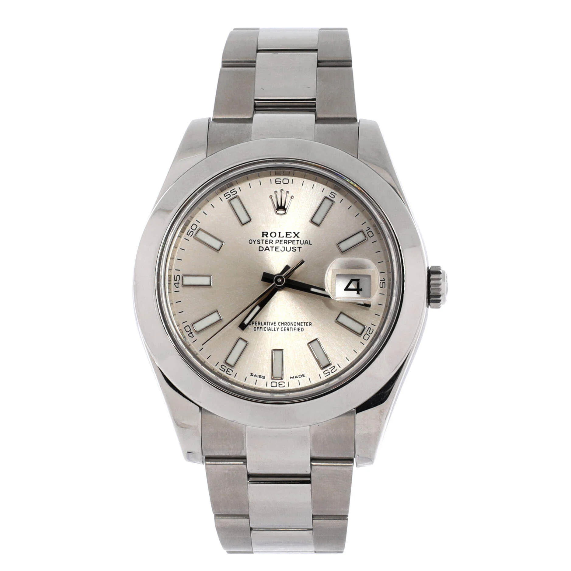 Oyster Perpetual Datejust II Automatic Watch Stainless Steel 41