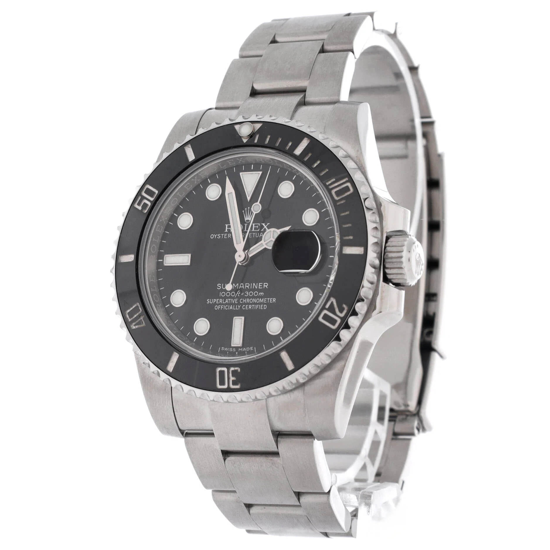 Oyster Perpetual Submariner Date Automatic Watch Stainless Steel and Cerachrom 40 - Image 3