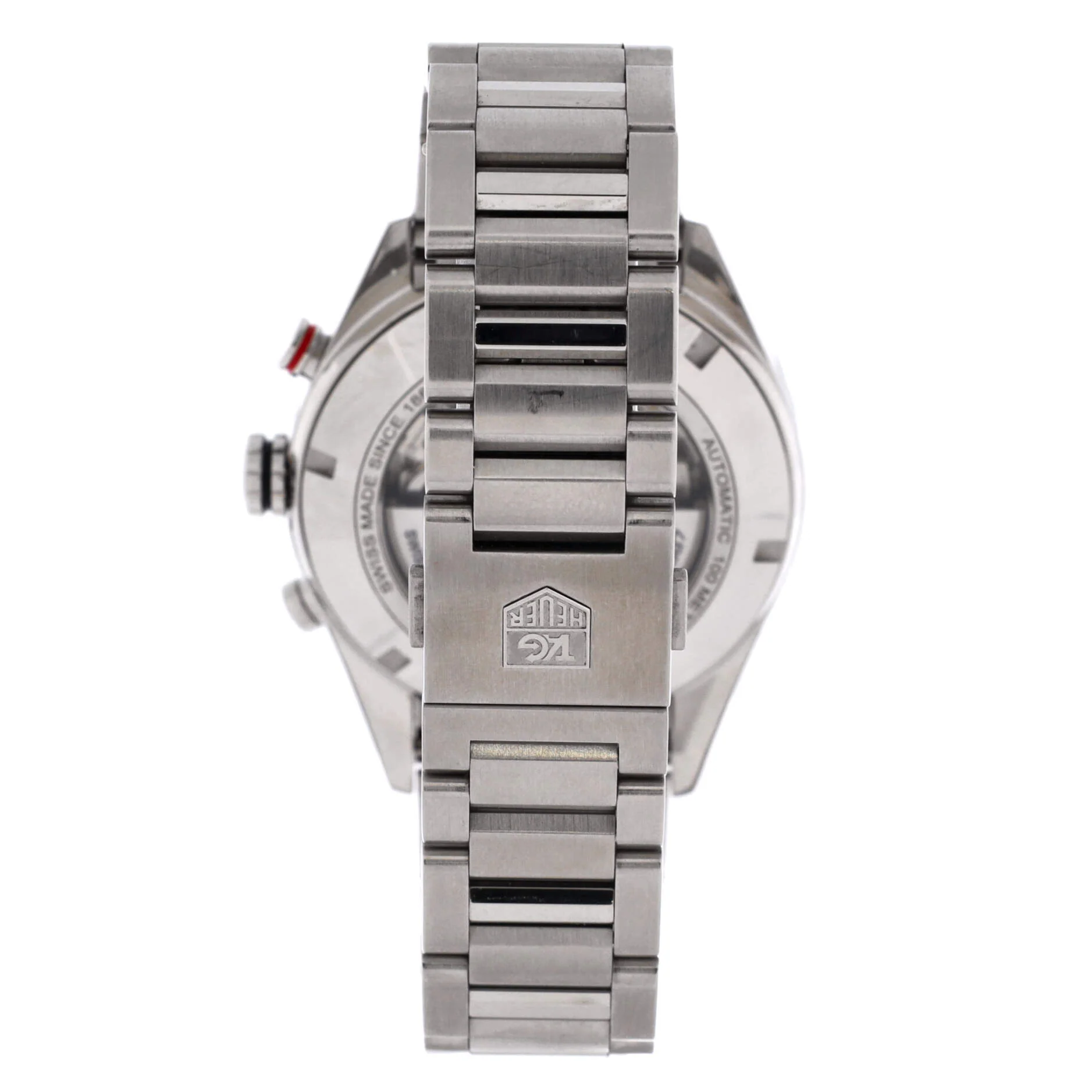 Carrera Calibre 1887 Chronograph Automatic Watch Stainless Steel and Ceramic 43 - Image 4