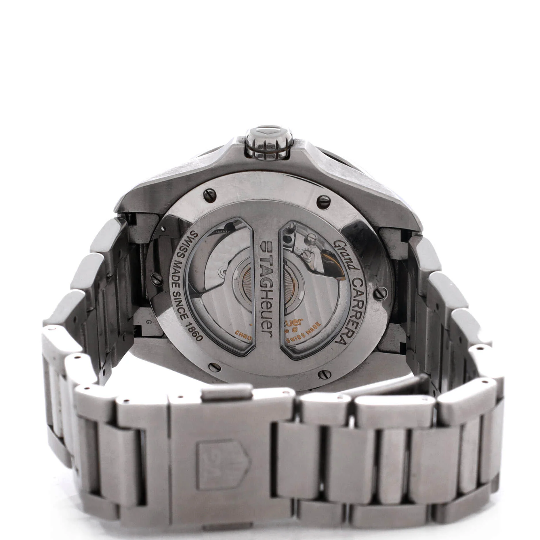 Grand Carrera Calibre 6 Chronometer Automatic Watch Stainless Steel 40 - Image 5