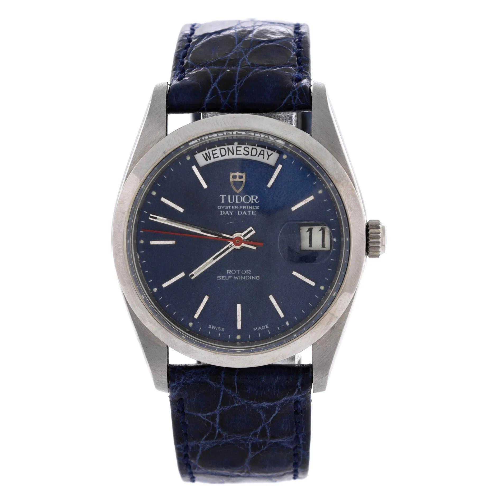 Prince Day-Date Automatic Watch Stainless Steel and Alligator 36